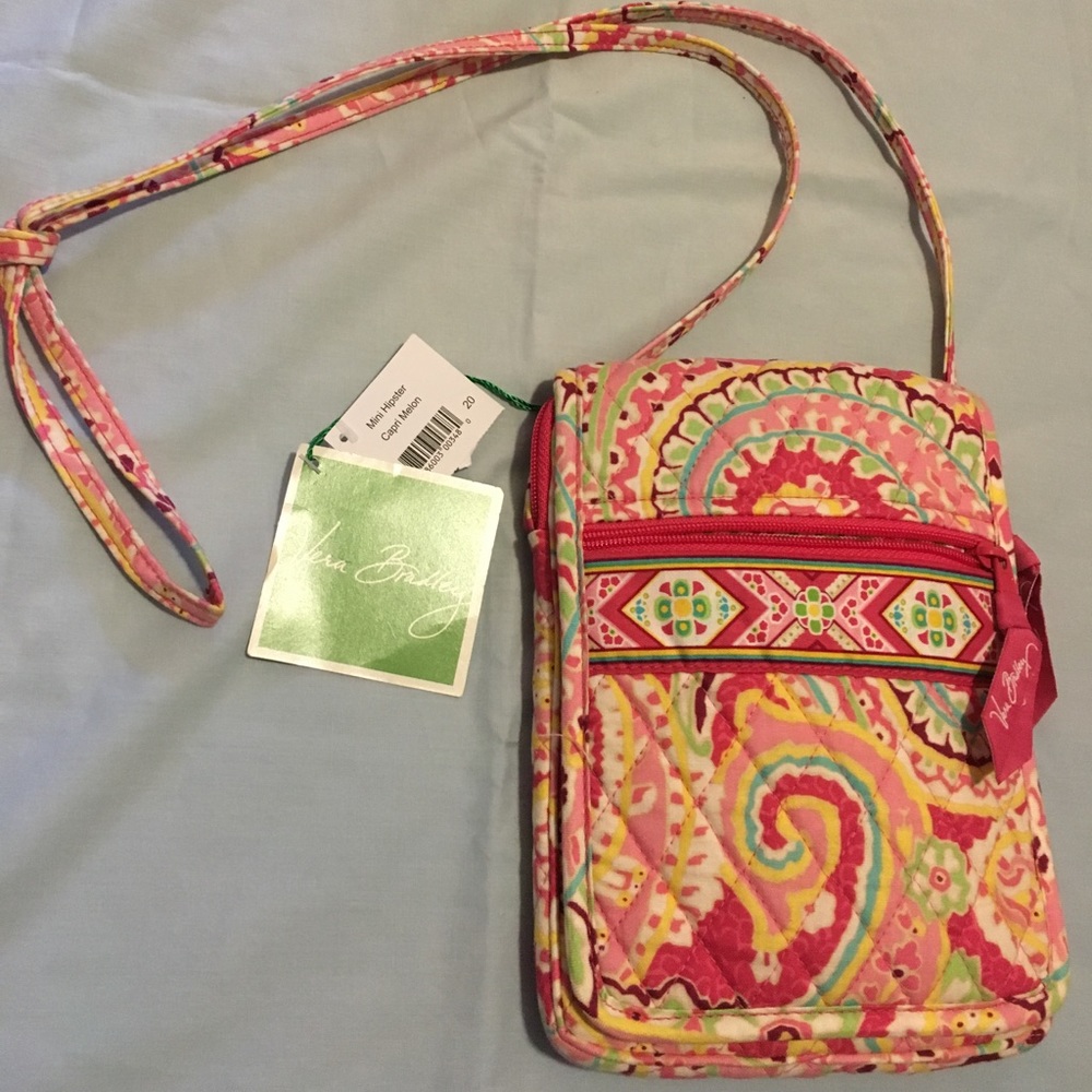 Vera Bradley Crossbody Mini Hipster bag